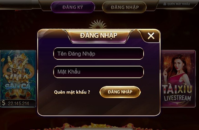 Đăng nhập Win79